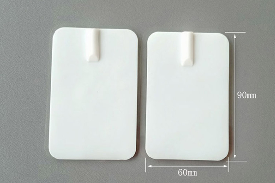 60x90mm van de het Gelkoolstof van het Fysiotherapiekiezelzuur de Rubberelektroden